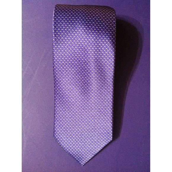 NWT 65.00 MICHAEL KORS MENS NEW PURPLE 100%SILK CLASSIC NECKTIE WIDTH:3" - Picture 1 of 2